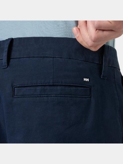 pantaloni scurti pt. barbati Helly Hansen Bryggen Chino Shorts albastru inchis 5
