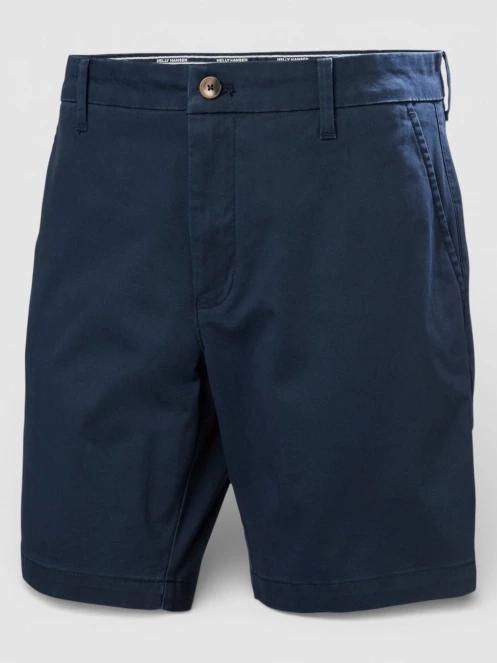 pantaloni scurti pt. barbati Helly Hansen Bryggen Chino Shorts albastru inchis 6