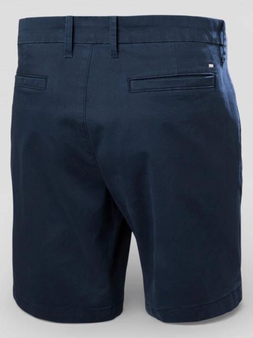 pantaloni scurti pt. barbati Helly Hansen Bryggen Chino Shorts albastru inchis 7