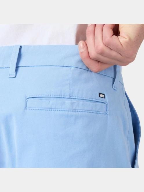 pantaloni scurti pt. barbati Helly Hansen Bryggen Chino Shorts albastru deschis 4