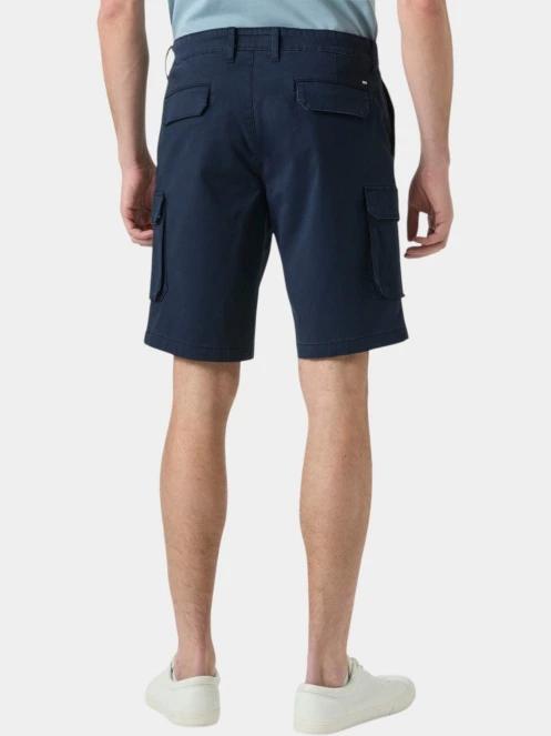 pantaloni scurti cu buzunare laterale pt. barbati Helly Hansen Bryggen Cargo Shorts albastru inchis 3