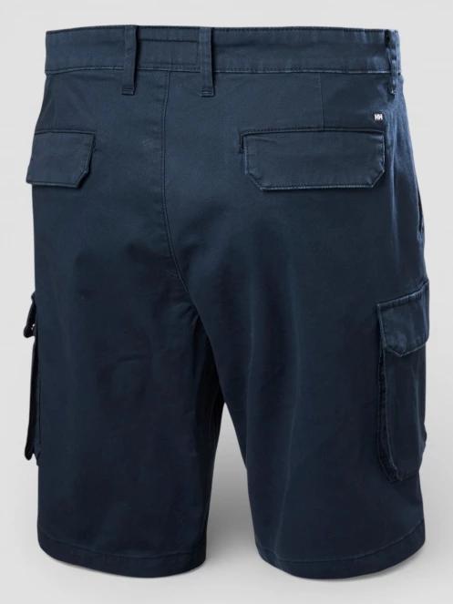 pantaloni scurti cu buzunare laterale pt. barbati Helly Hansen Bryggen Cargo Shorts albastru inchis 8
