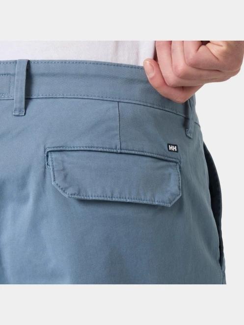 pantaloni scurti cu buzunare laterale pt. barbati Helly Hansen Bryggen Cargo Shorts albastru 6