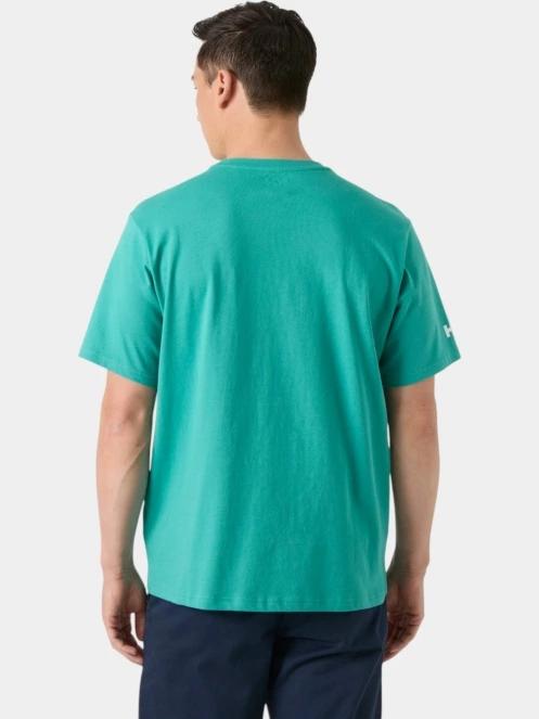 tricou cu maneci scurte pt. barbati Helly Hansen Shoreline T-Shirt 3.0 verde 3