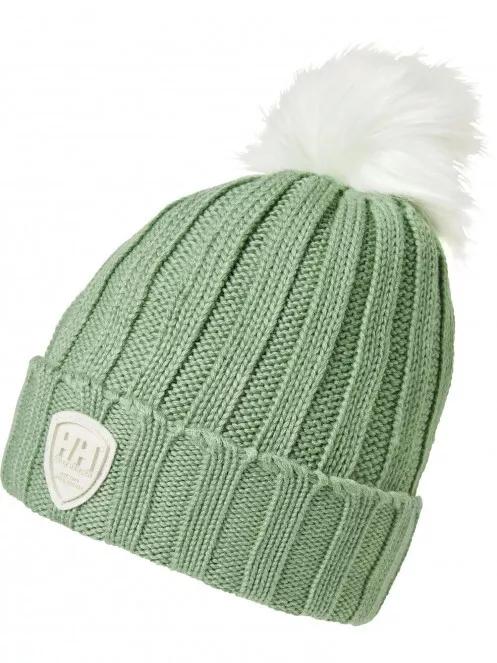 caciula cu mot pt. femei Helly Hansen W Limelight Beanie verde 2
