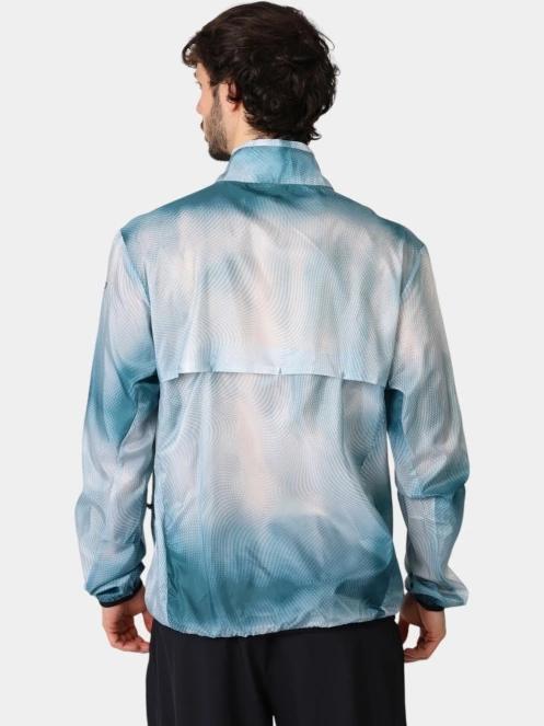 jacheta pentru alergare pt. barbati Rukka Rukka Mailo Print albastru 4