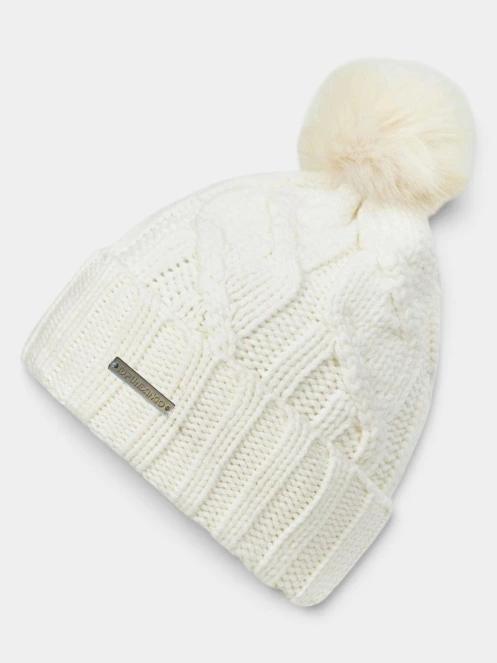 caciula tricotata pt. femei Fundango Renna II Beanie alb 2