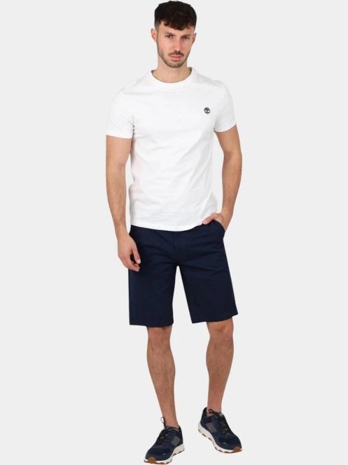 pantaloni scurti pt. barbati Timberland Twill Chino Short albastru inchis 5