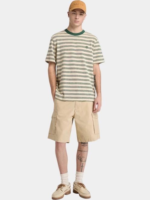 pantaloni scurti cu buzunare laterale pt. barbati Timberland Poplin Cargo Short nisip 4