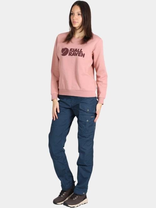 pulover pt. femei Fjallraven Fjällräven Logo Sweater W roz 5