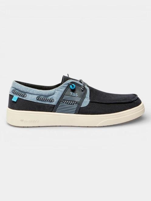 pantofi slip-on pt. barbati TBS Geoboat albastru inchis 2