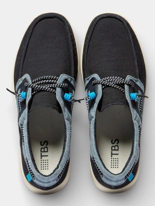 pantofi slip-on pt. barbati TBS Geoboat albastru inchis 4