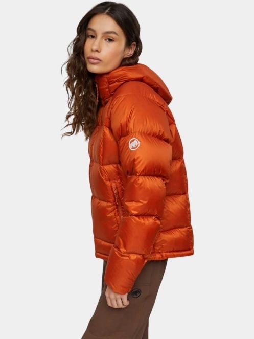 jacheta de puf pt. femei Mammut Glacier Glow IN Hooded Jacket portocaliu 4