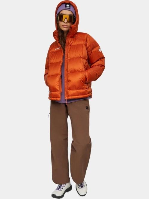 jacheta de puf pt. femei Mammut Glacier Glow IN Hooded Jacket portocaliu 7