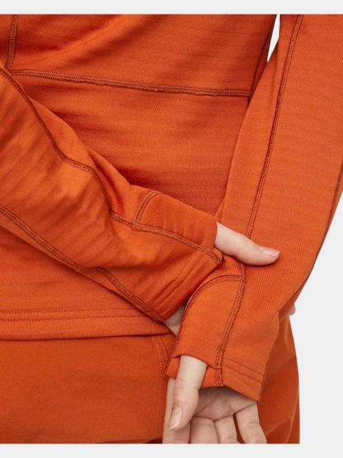 pulover polar pt. femei Mammut Taiss ML Jacket portocaliu 8