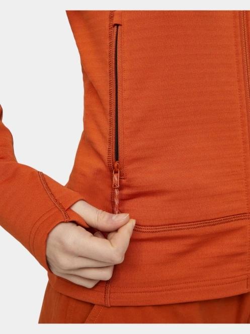 pulover polar pt. femei Mammut Taiss ML Jacket portocaliu 9