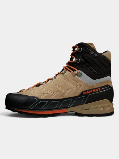 bocanci de drumetie impermeabili pt. barbati Mammut Kento Tour High GTX nisip 3