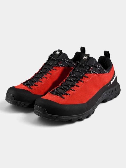 pantofi de drumetie impermeabili pt. barbati Mammut Alnasca IV Low LTH GTX rosu 5