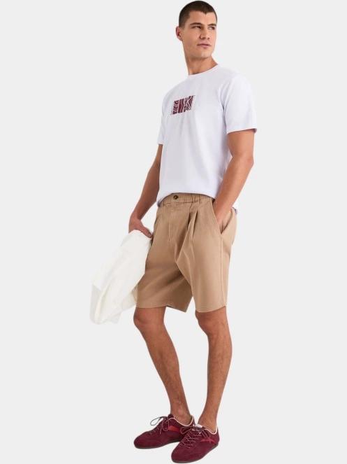 tricou cu maneci scurte pt. barbati Nautica Parrett T-Shirt alb 4