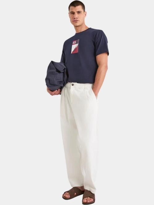 tricou cu maneci scurte pt. barbati Nautica Tigris T-Shirt albastru inchis 4