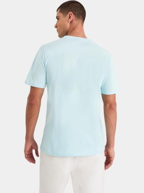 tricou cu maneci scurte pt. barbati Nautica Sassandra T-Shirt albastru deschis 3