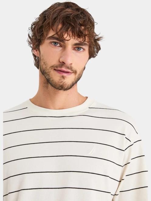 tricou cu maneci scurte pt. barbati Nautica Bahai T-Shirt nisip 5