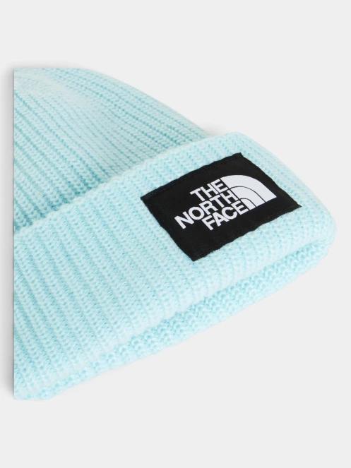caciula tricotata The North Face Salty Lined Beanie albastru deschis 3
