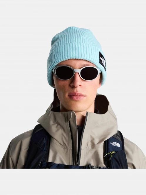 caciula tricotata The North Face Salty Lined Beanie albastru deschis 4