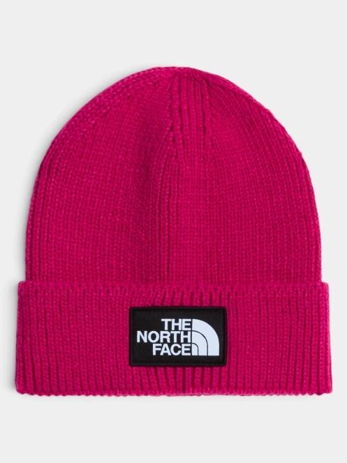caciula tricotata The North Face Tnf Logo Box Cuffed Beanie magenta 2