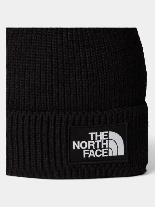 caciula tricotata The North Face Tnf Logo Box Cuffed Beanie negru 3