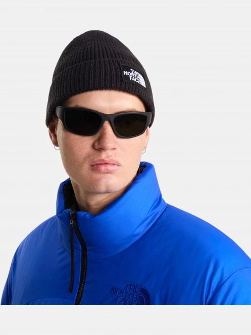 caciula tricotata The North Face Tnf Logo Box Cuffed Beanie negru 4