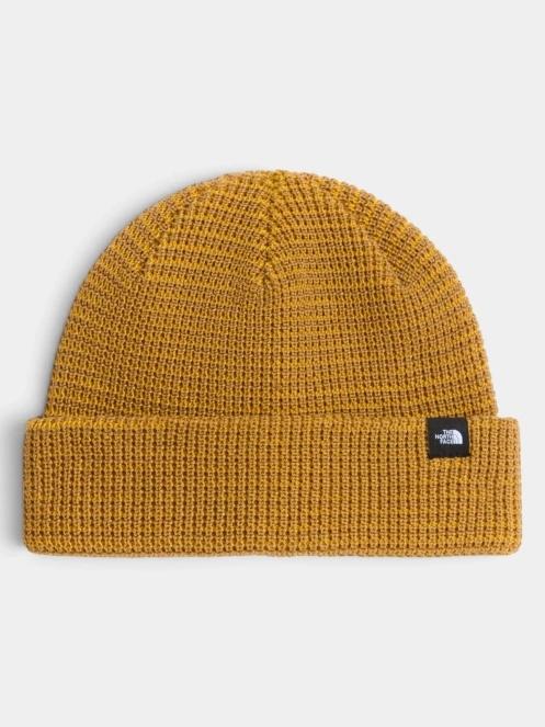 caciula tricotata The North Face Tnf Fisherman Beanie galben 2