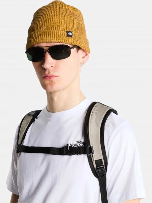 caciula tricotata The North Face Tnf Fisherman Beanie galben 4