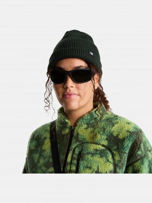 caciula tricotata The North Face Tnf Fisherman Beanie verde inchis 4