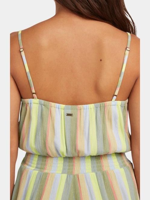 salopete pt. femei O'Neill Thin Strap Buttoned Romper verde 5