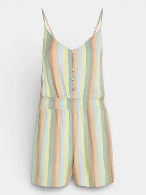 salopete pt. femei O'Neill Thin Strap Buttoned Romper verde 7