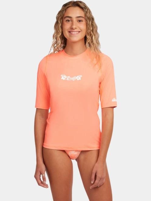 lycra cu maneci scurte pt. femei O'Neill O'Neill Skins S/Slv portocaliu 2