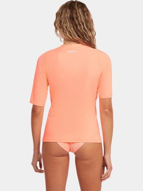 lycra cu maneci scurte pt. femei O'Neill O'Neill Skins S/Slv portocaliu 3