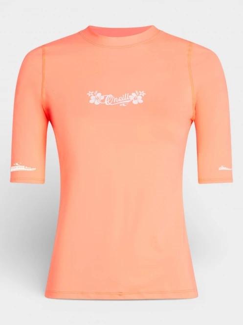 lycra cu maneci scurte pt. femei O'Neill O'Neill Skins S/Slv portocaliu 5
