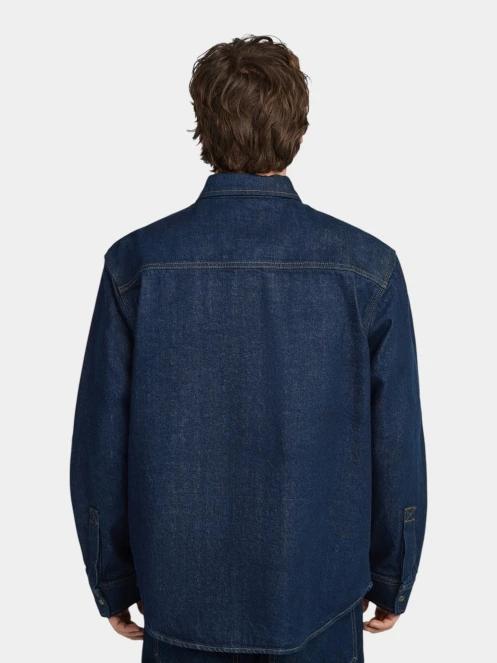 jacheta camasa pt. barbati O'Neill O'Riginals Denim Shirt albastru inchis 3
