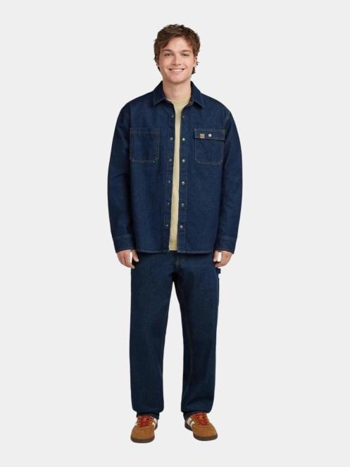 jacheta camasa pt. barbati O'Neill O'Riginals Denim Shirt albastru inchis 4