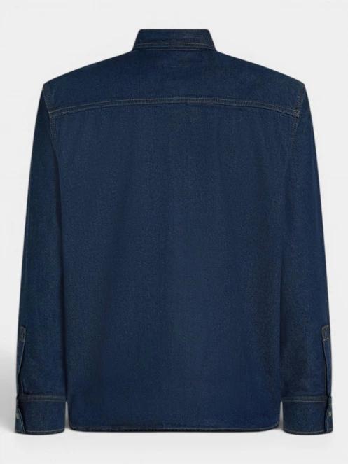 jacheta camasa pt. barbati O'Neill O'Riginals Denim Shirt albastru inchis 8