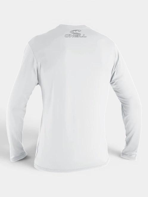 lycra cu maneci lungi O'Neill Youth Basic Skins L/S Sun Shirt alb 2