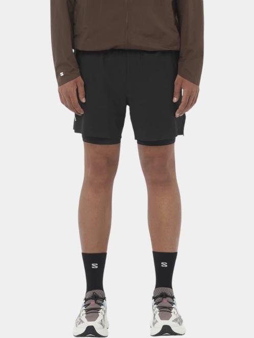 pantaloni scurti pentru sport pt. barbati Salomon Sense Aero 2in1 Trail 5