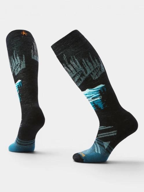 ciorapi de schi pt. femei Smartwool Women's Ski Full Cushion Alpine Auroras OTC Socks negru 2