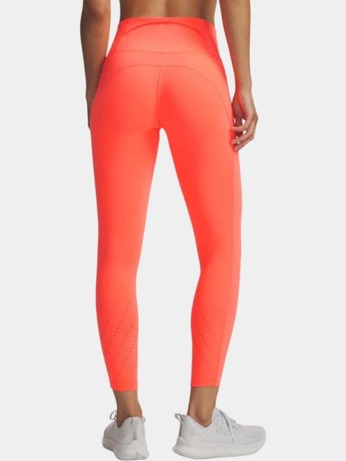 leggings pt. femei Under Armour UA Launch Elite Ankle Tights portocaliu 3
