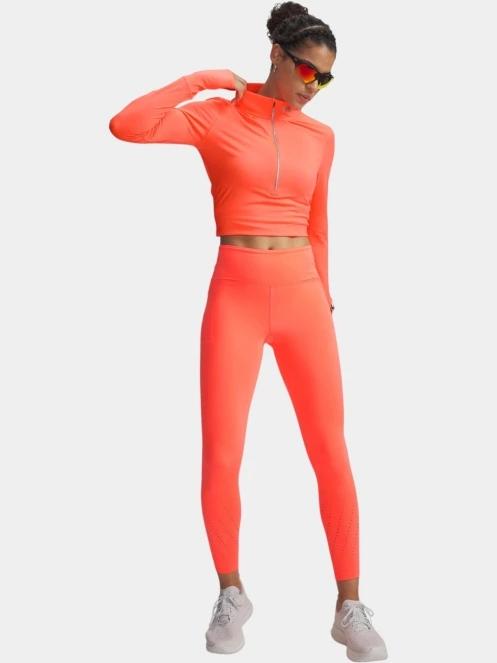 leggings pt. femei Under Armour UA Launch Elite Ankle Tights portocaliu 4