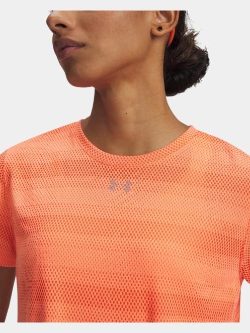 tricou pentru sport, cu maneci scurte pt. femei Under Armour UA Velociti Shortsleeve portocaliu 4
