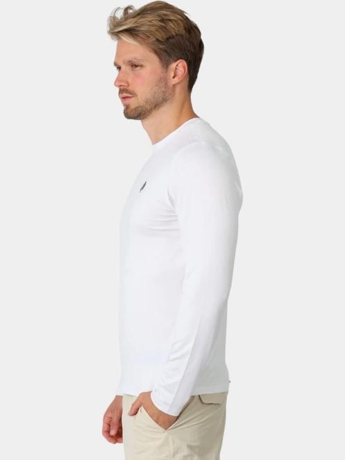 tricou cu maneci lungi, pentru sport pt. barbati TBS Yarditee alb 3