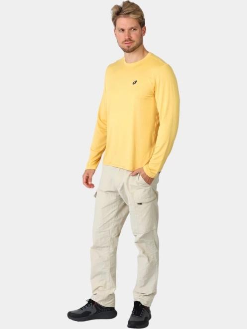 tricou cu maneci lungi, pentru sport pt. barbati TBS Yarditee galben 5